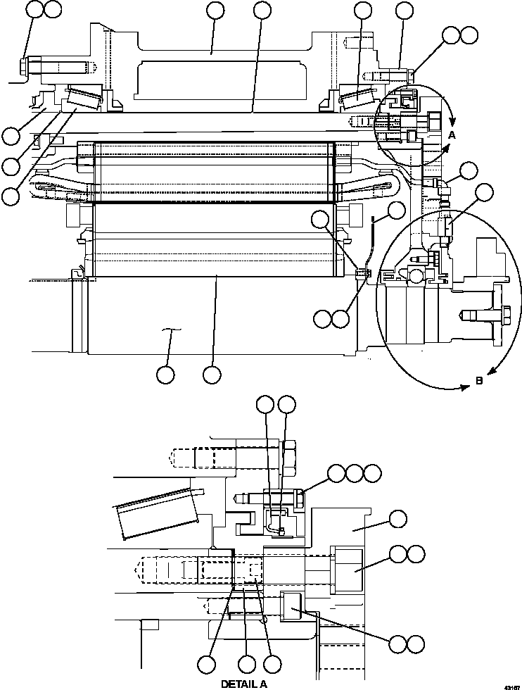 Винт с головкой 58E-06-08290 KOMATSU