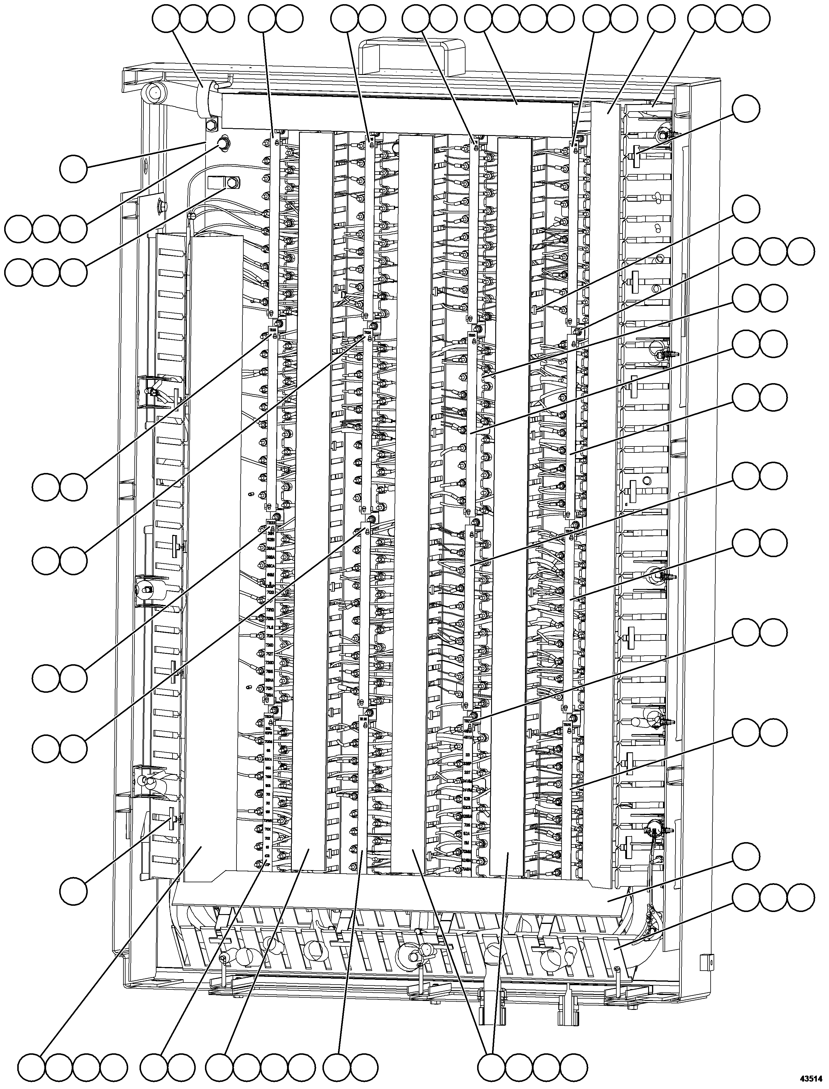 CIRCUIT ID (TB23) 58E-06-10751 KOMATSU