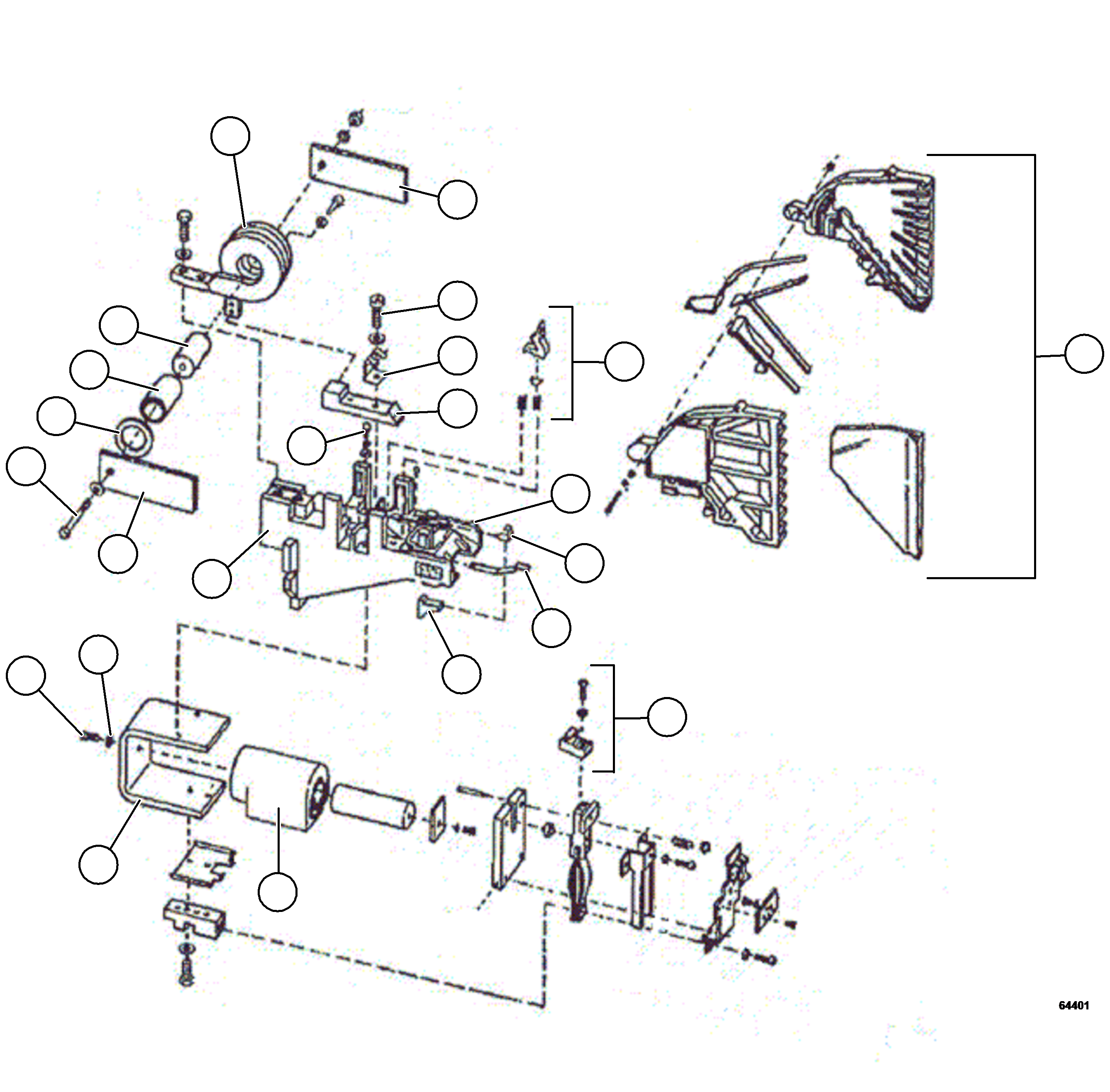 COIL KIT, BLOWOUT 58E-43-00320 KOMATSU