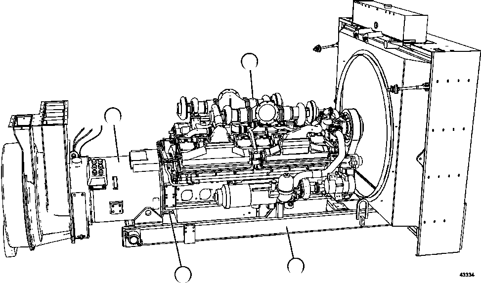 ENGINE (ORDER FROM FACTORY) 58E-01-00420 KOMATSU
