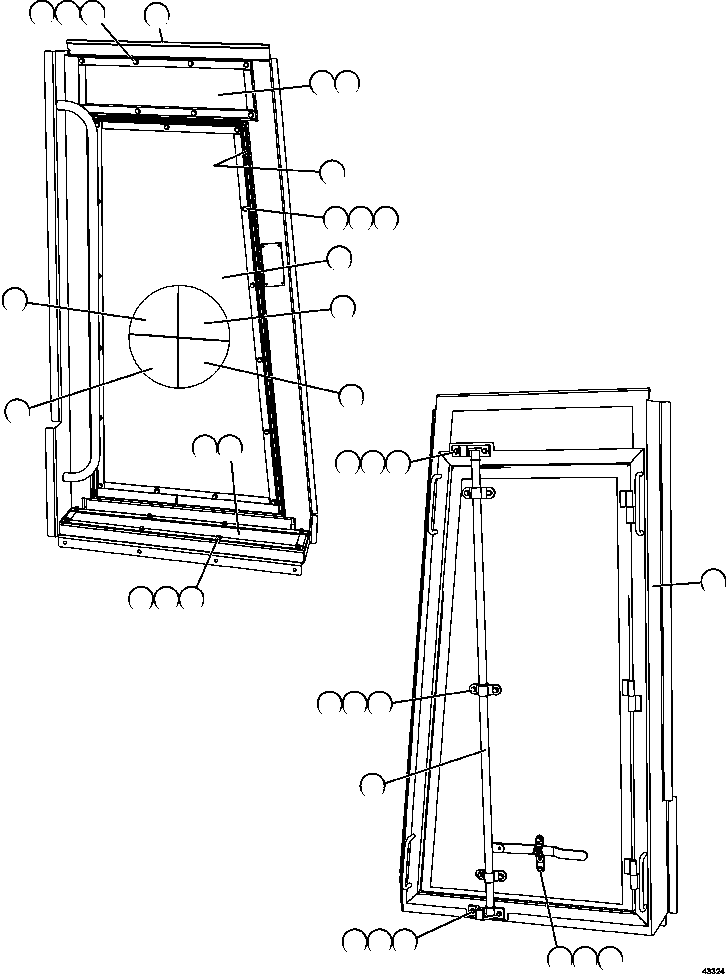 PANEL, LOWER FRONT 58E-80-20020 KOMATSU