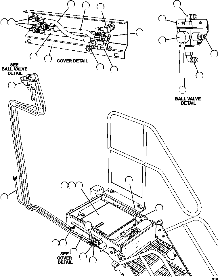 CONTROL CABINET ASSEMBLY (SEE INDEX) 58F-60-01410 KOMATSU