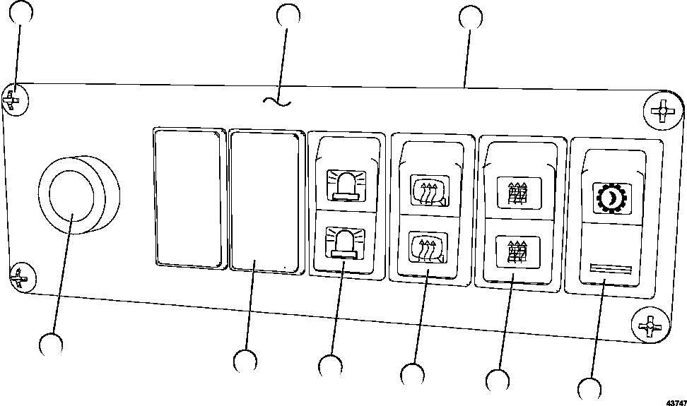 Наклейка 58F-54-00690 KOMATSU