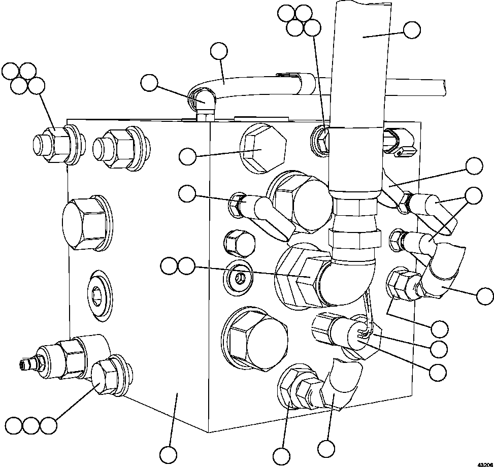 Шланг 58E-60-11290 KOMATSU