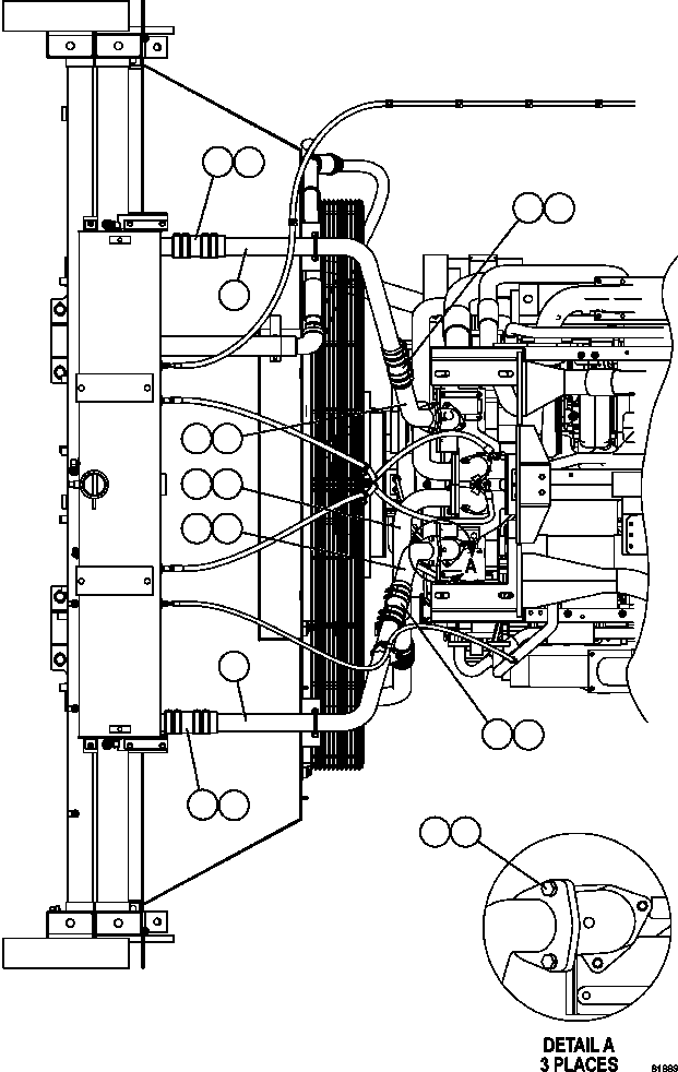 Трубка EL7262 KOMATSU