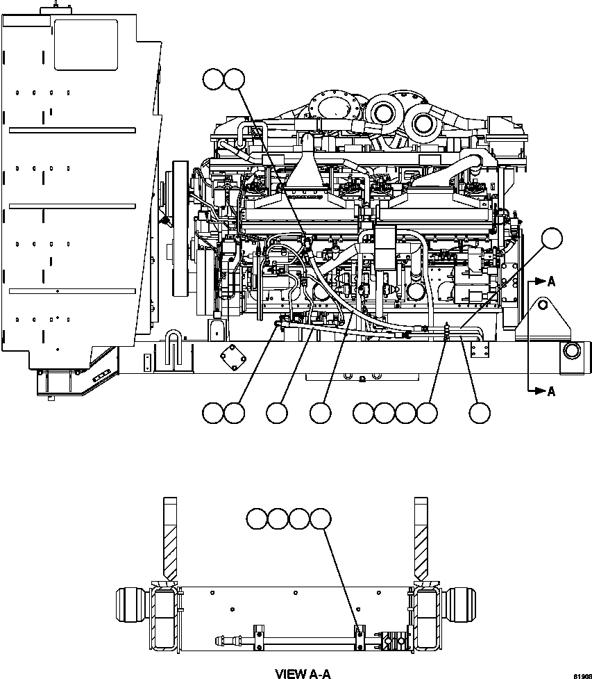 Трубка EL7457 KOMATSU