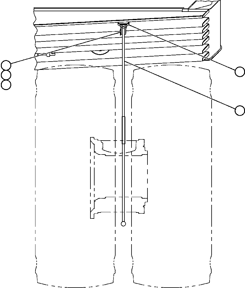 MOUNT, EJECTOR ARM - L.H. (1) EM8583 KOMATSU