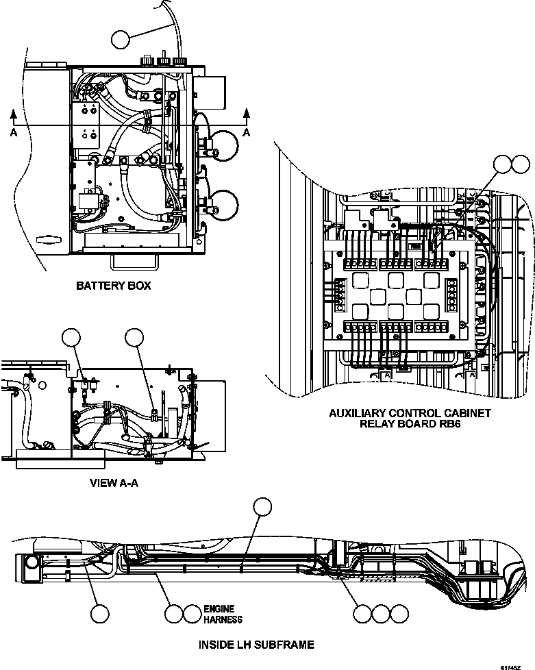 Провод XB2950 KOMATSU
