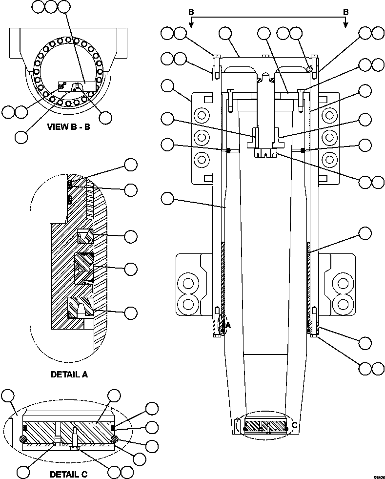 Поршень в сборе XB3918 KOMATSU
