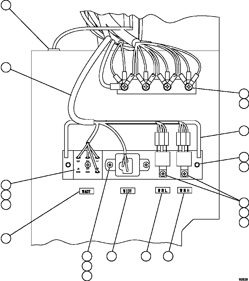 HARNESS, CAB DASH EM8247 KOMATSU