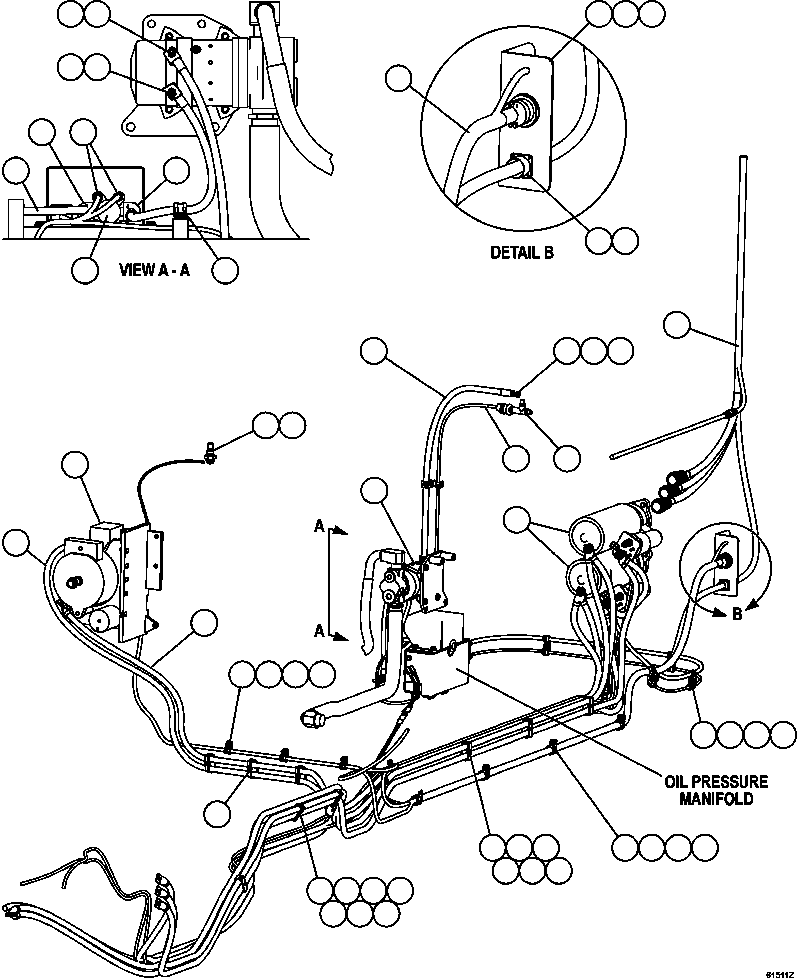 HARNESS, ENGINE EXTERNAL XB4061 KOMATSU