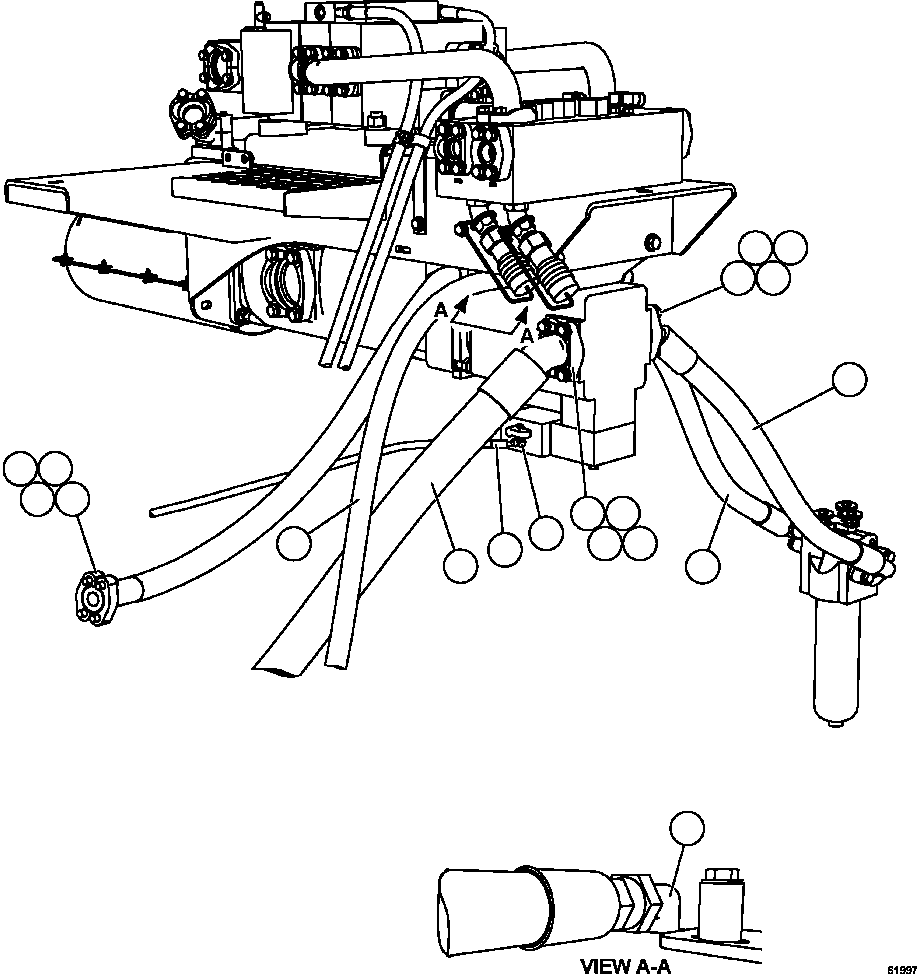 Шланг HA8727 KOMATSU