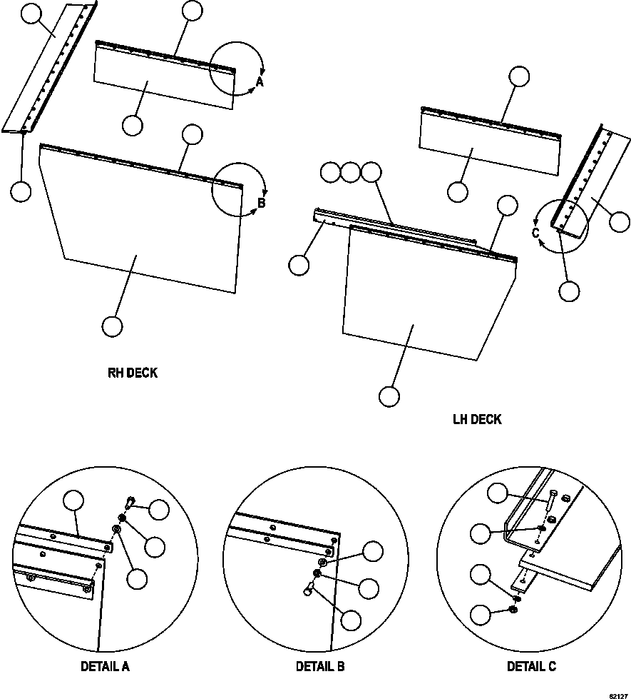 BRACKET, MUD FLAP XC1606 KOMATSU