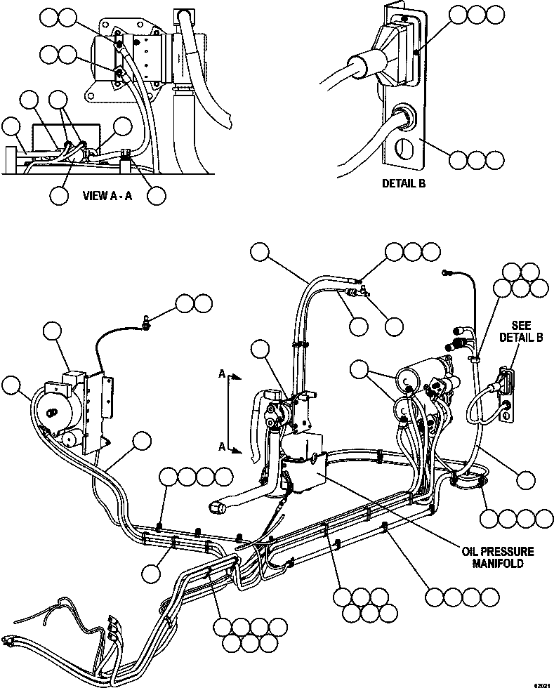 HARNESS, ENGINE EXTERNAL XB3901 KOMATSU