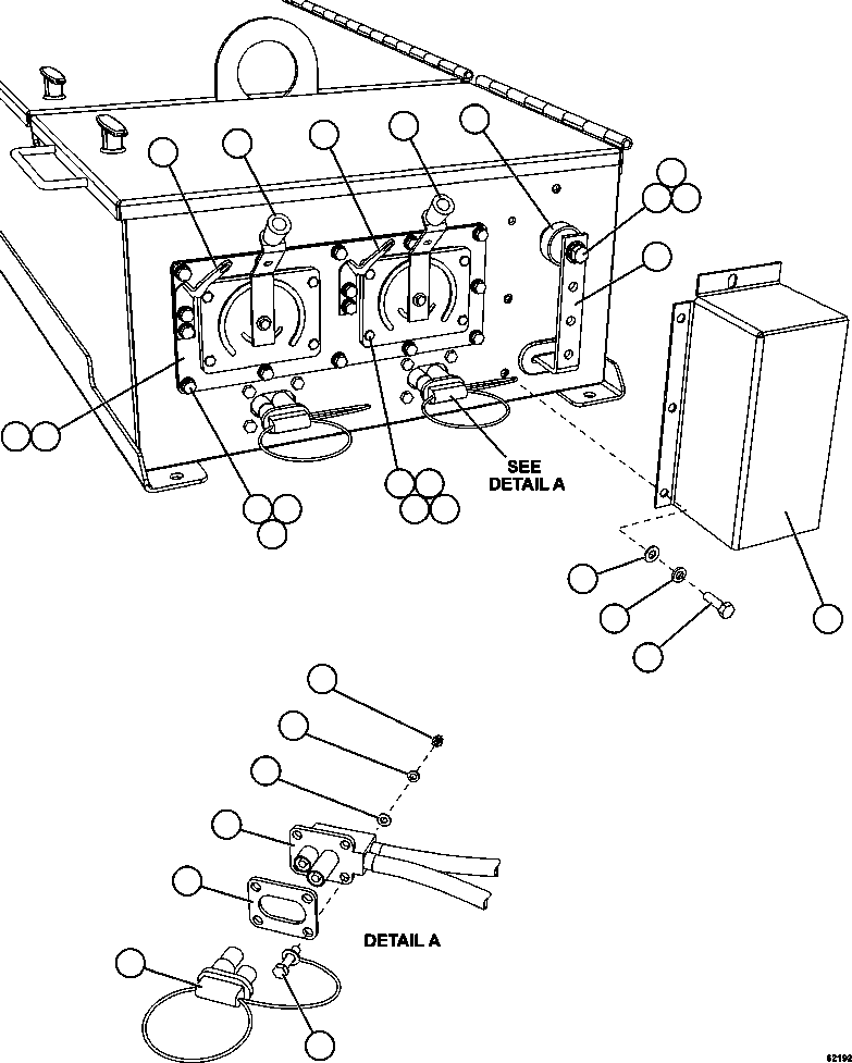 CABLE, JUMP START - RH CH5504 KOMATSU