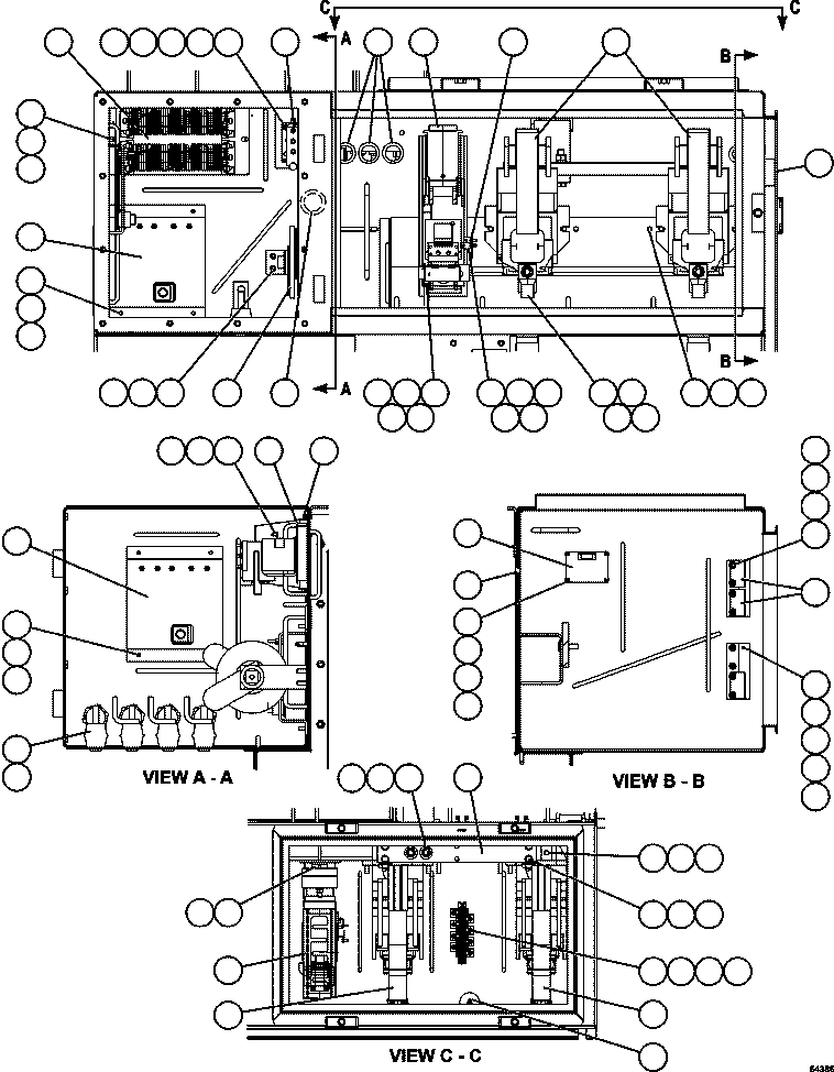 Клеммная колодка 58B-43-00211 KOMATSU