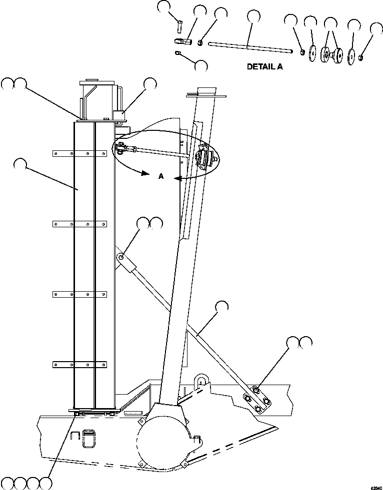 BAR, STABILIZER EJ7455 KOMATSU