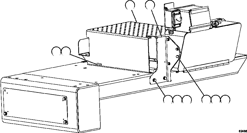 Крышка 58F-54-10000 KOMATSU