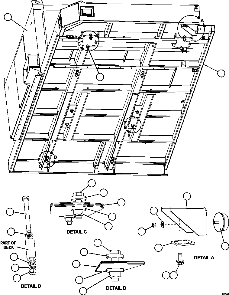 RETARDING GRID ASSEMBLY (SEE INDEX) 58F-06-01590 KOMATSU