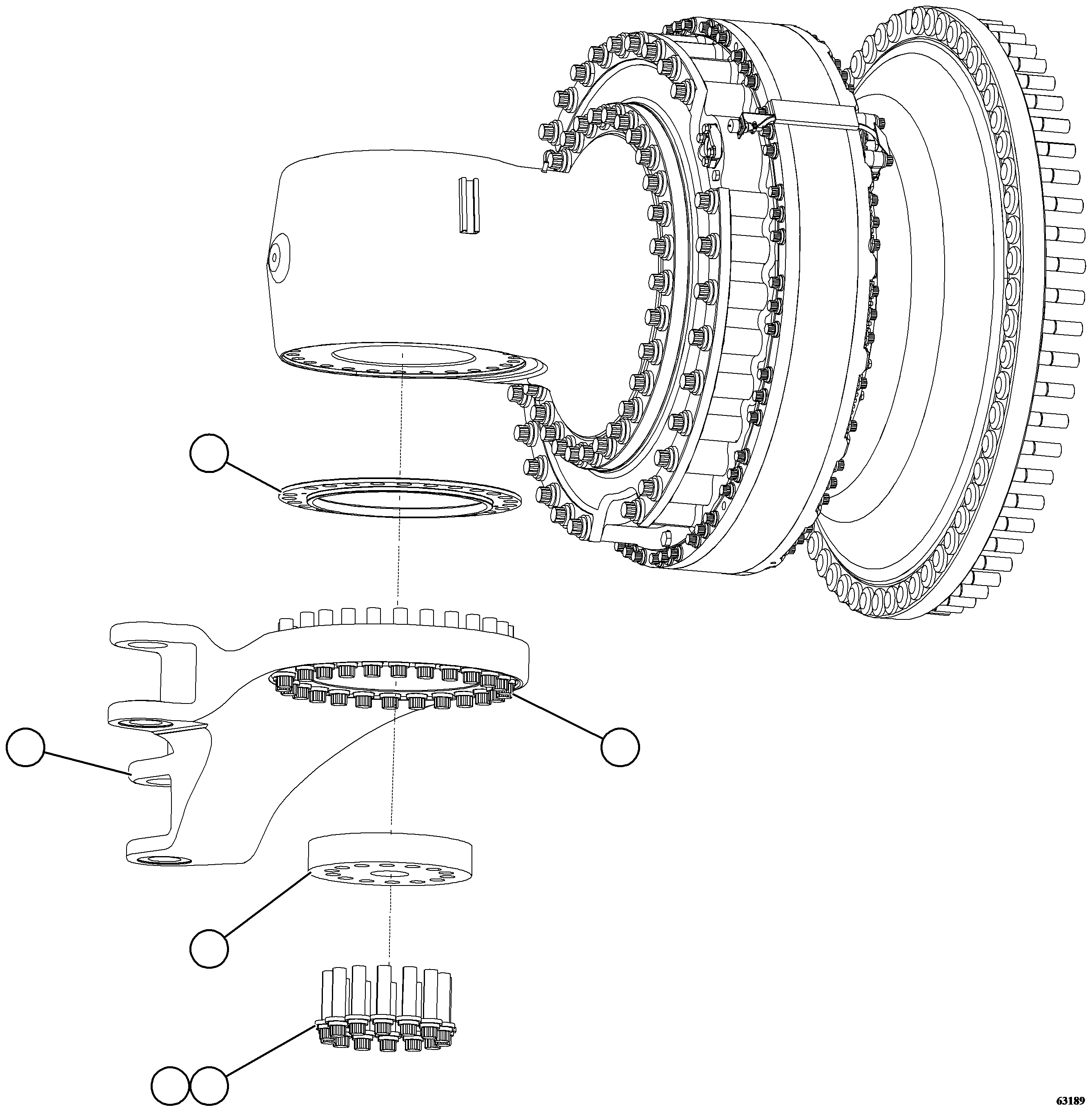 ARM, STEERING - LH 58F-40-40180 KOMATSU
