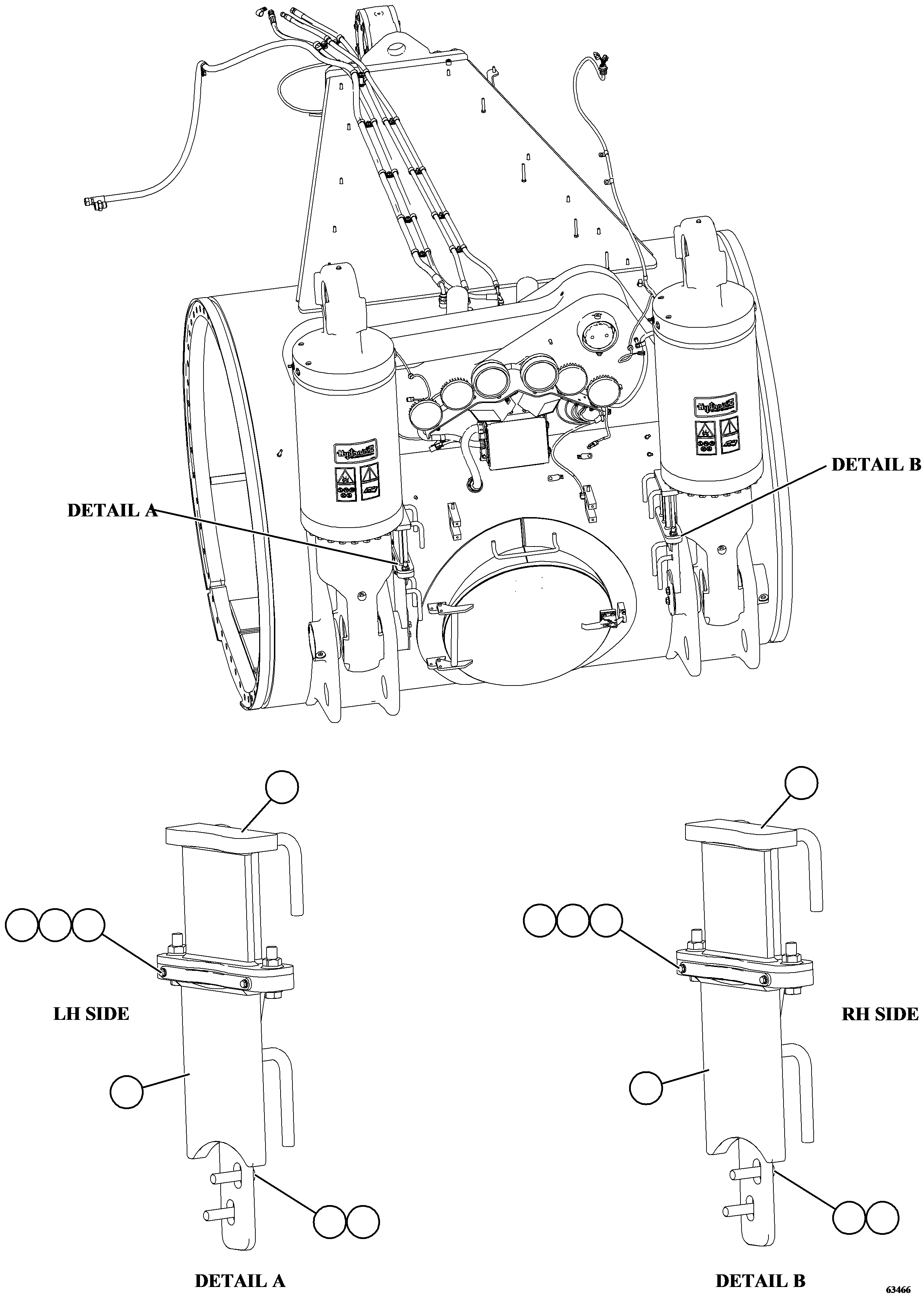 PAD (1) 58F-50-40280 KOMATSU