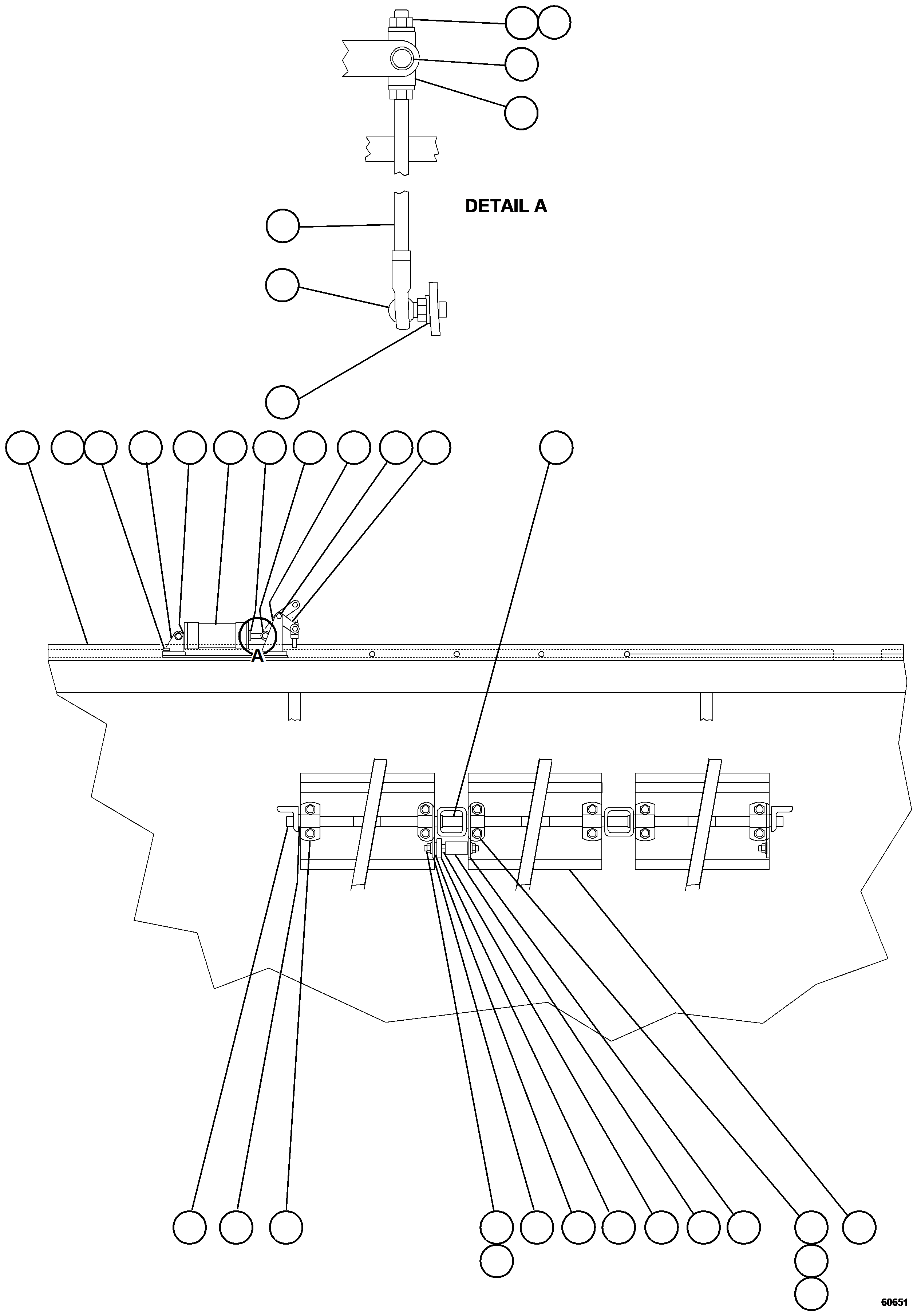 ROD, CONTROL 58B-98-10030 KOMATSU
