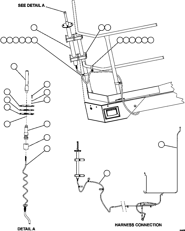 Жгут проводов 58F-06-02330 KOMATSU