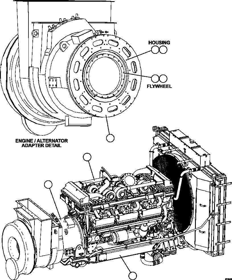 SUB-FRAME 58F-01-00130 KOMATSU