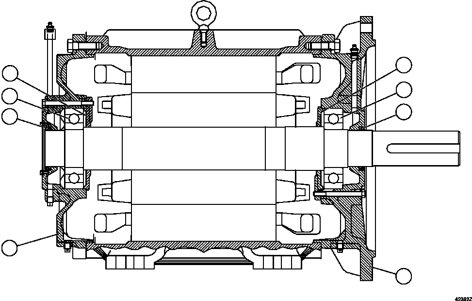 подшипник XA4589 KOMATSU