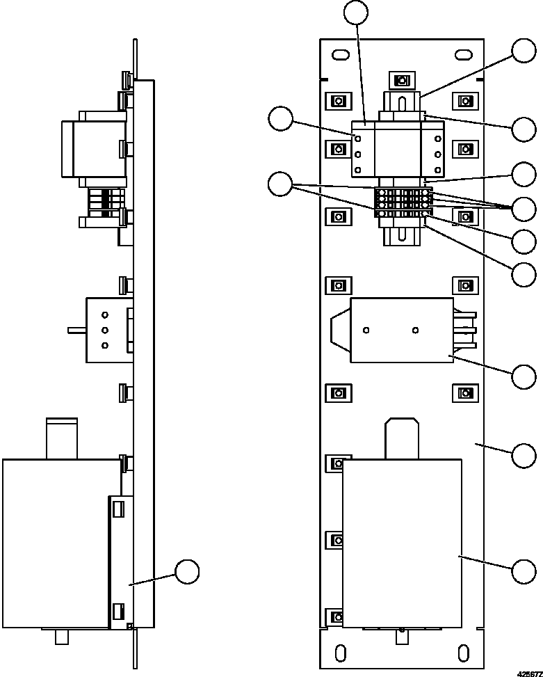 BLOCK, AUXILIARY CONTACT XA4373 KOMATSU