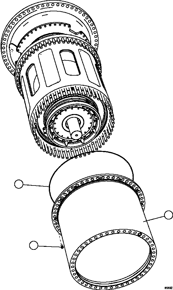 Винт с головкой - M12 X 1.75 X 35 01437-21635 KOMATSU