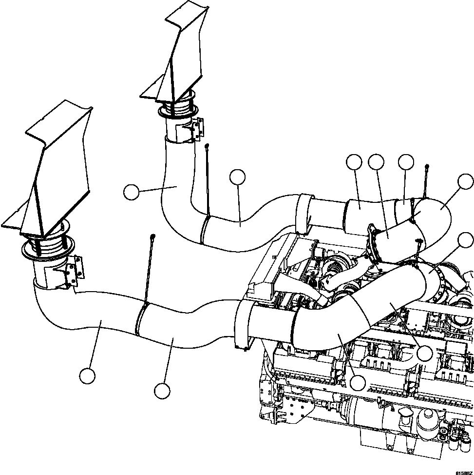BLANKET, EXHAUST FILLER (31 CM WIDE) (1) XB6989 KOMATSU