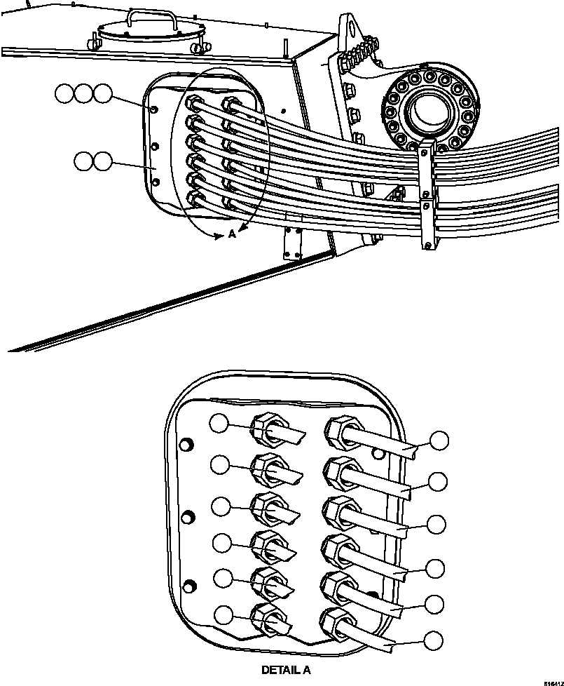 MOUNT, CABLE EL9949 KOMATSU