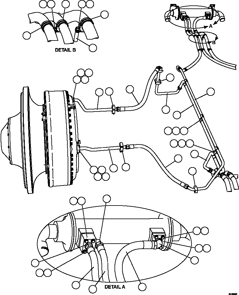 Шланг HA8657 KOMATSU