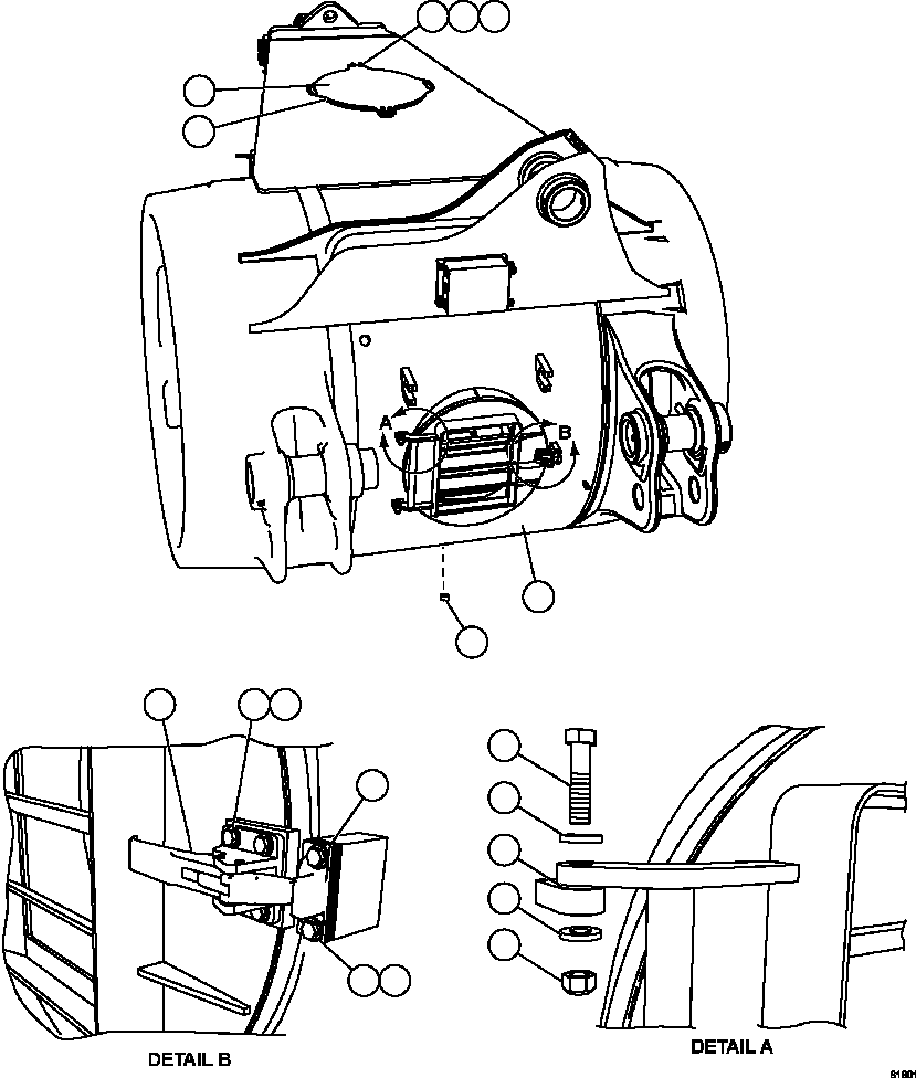 HATCH EM3491 KOMATSU