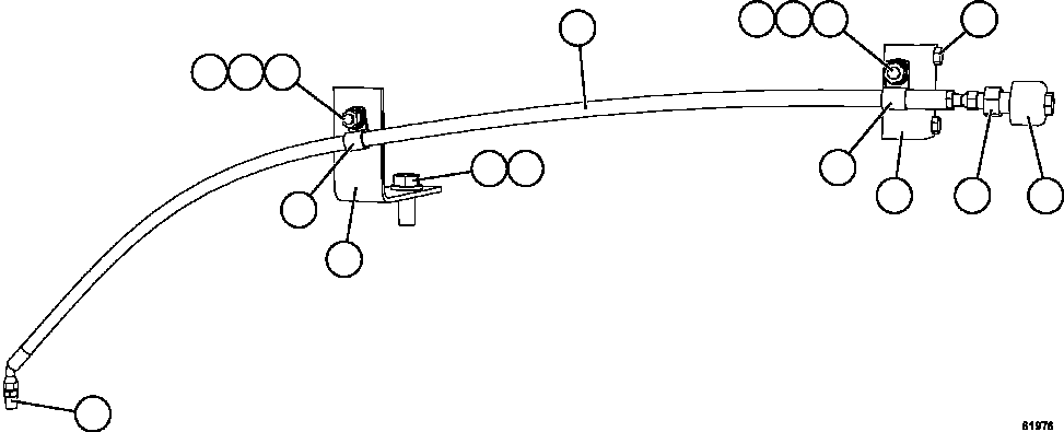 Гнутая пластина XB9526 KOMATSU