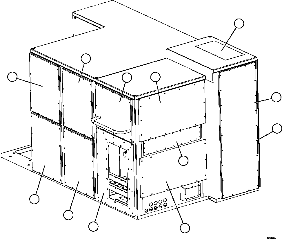 COVER, SIDE XA5593 KOMATSU