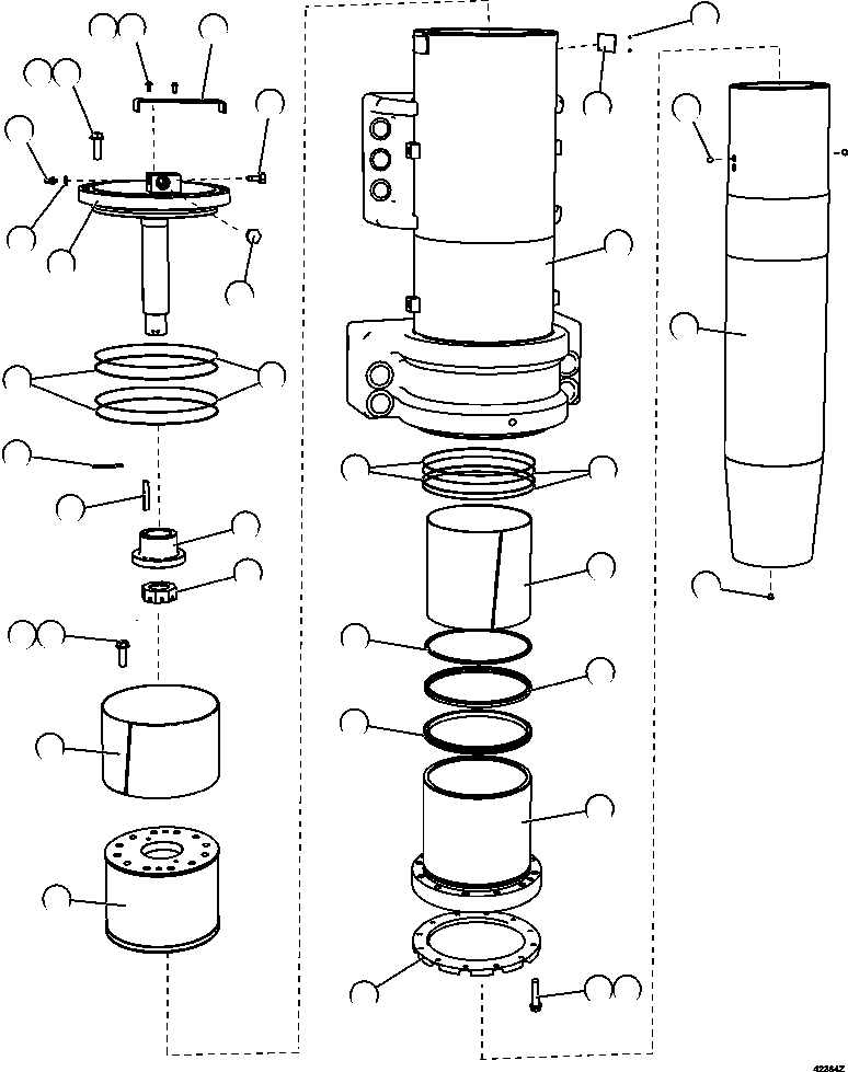 RETAINER, LOWER BEARING EM6919 KOMATSU
