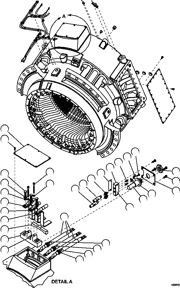 LEAD, CONNECTING XA4394 KOMATSU