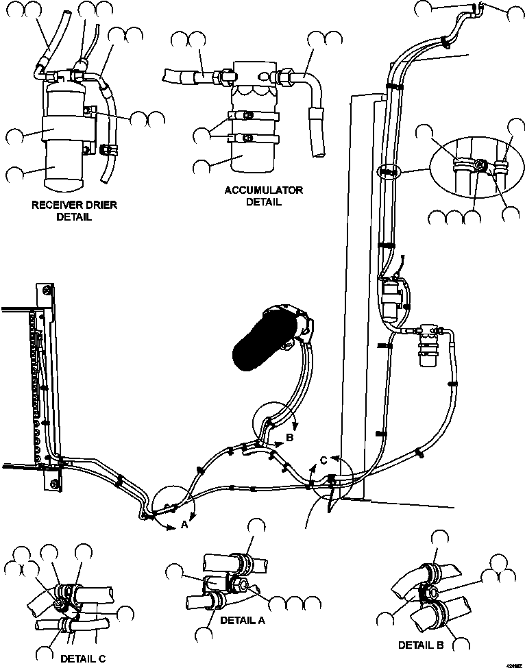 HOSE (TO ACCUMULATOR) HA8373 KOMATSU