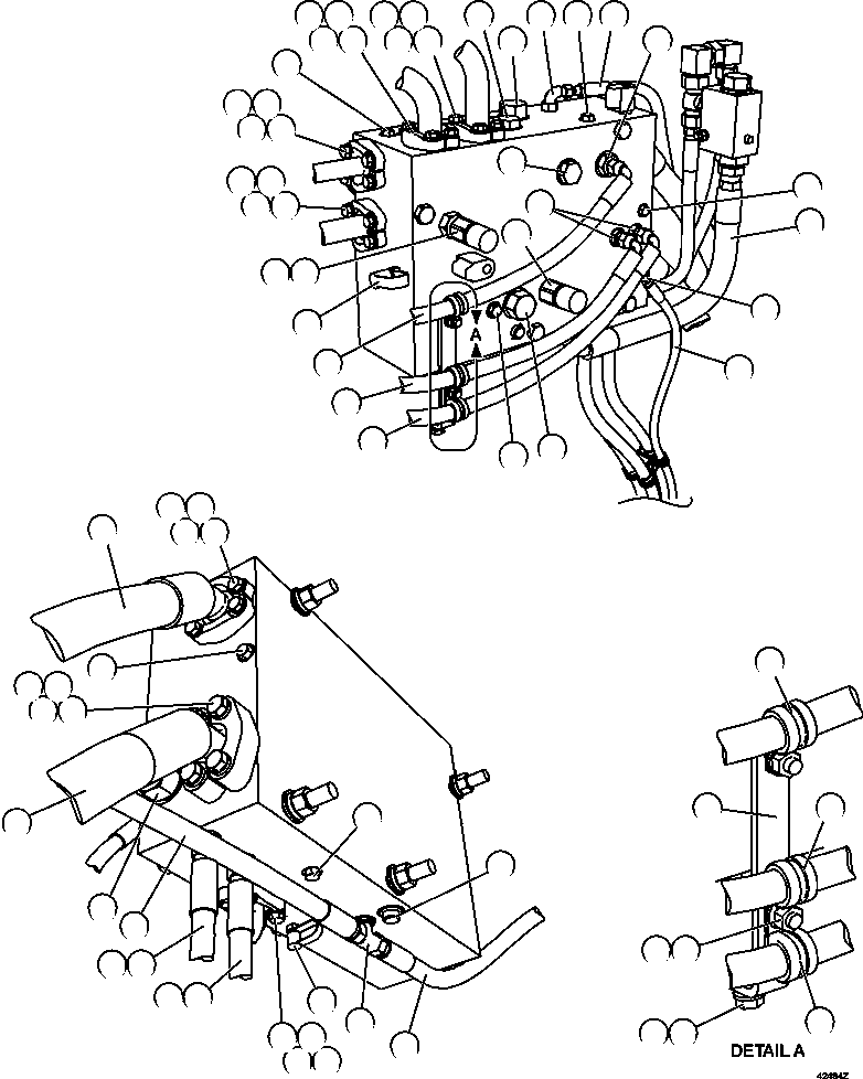 Шланг HA8532 KOMATSU