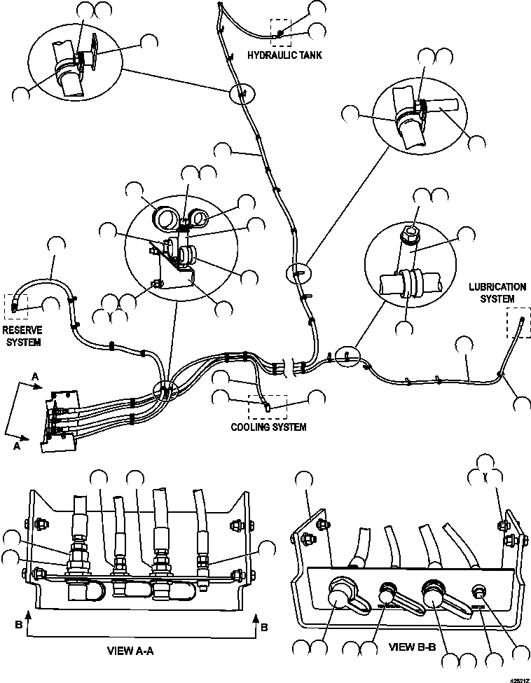 Шланг HA7487 KOMATSU