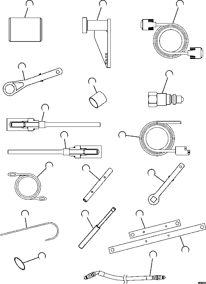 PIN, WEAR INDICATOR EM3701 KOMATSU