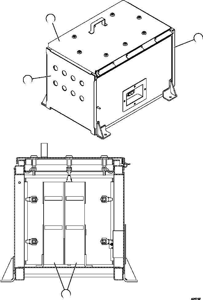 DISCONNECT, DC (3000 AMP, 4 KV) XA4711 KOMATSU