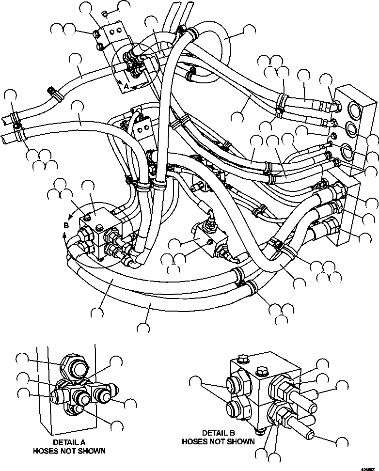 Шланг HA4447 KOMATSU