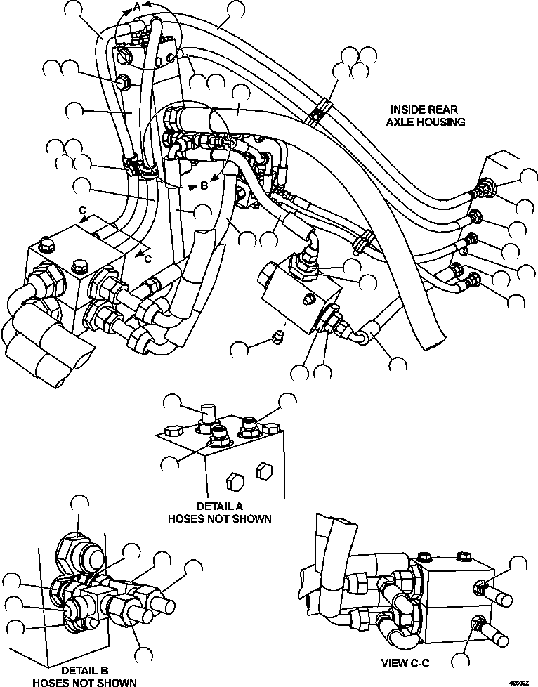 Шланг HA5587 KOMATSU