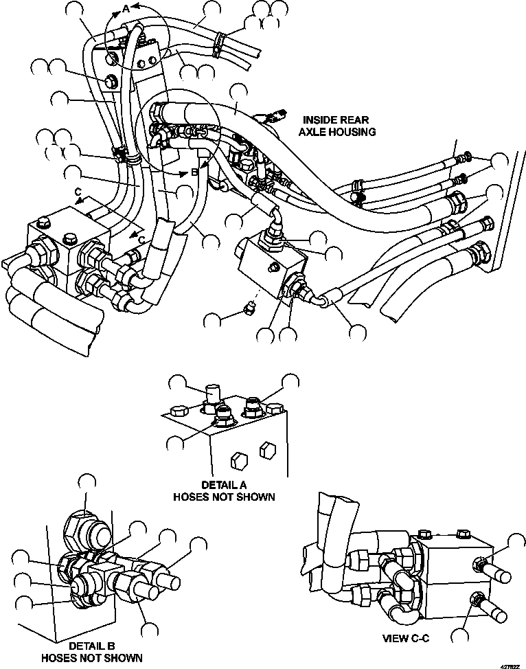 Шланг HA8620 KOMATSU