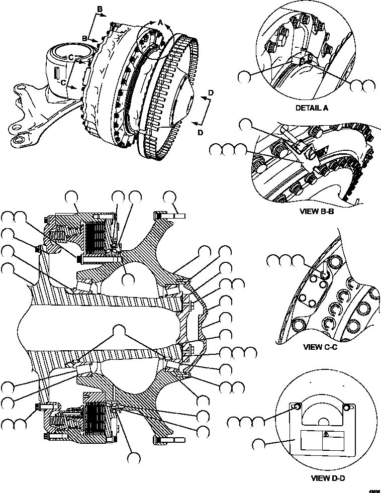 Штифт установочный VC2213 KOMATSU