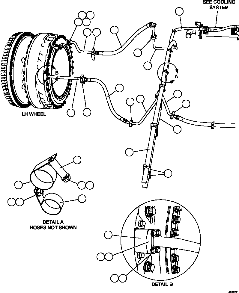 Шланг 58C-60-10070 KOMATSU