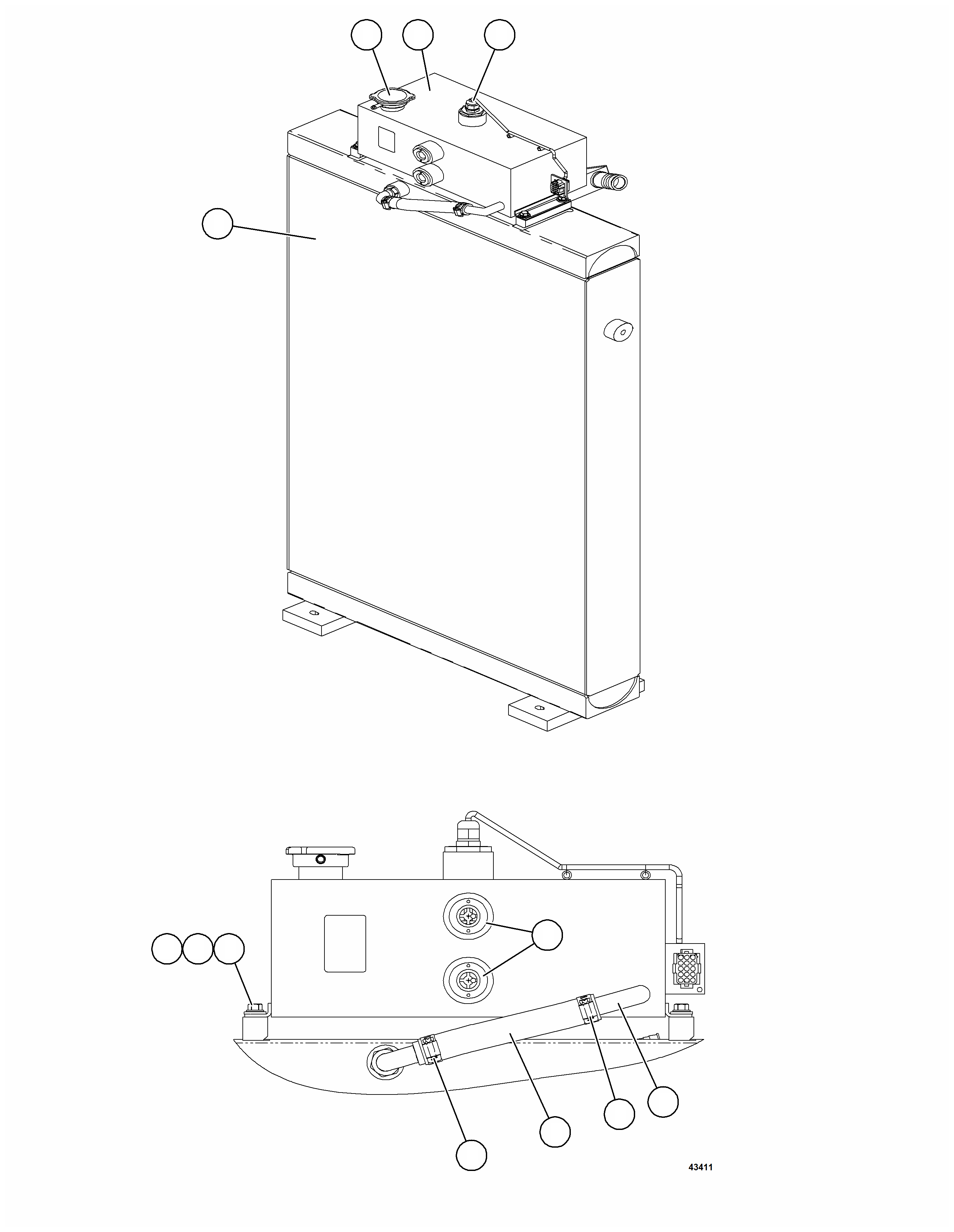 TANK, EXPANSION 58C-98-00220 KOMATSU